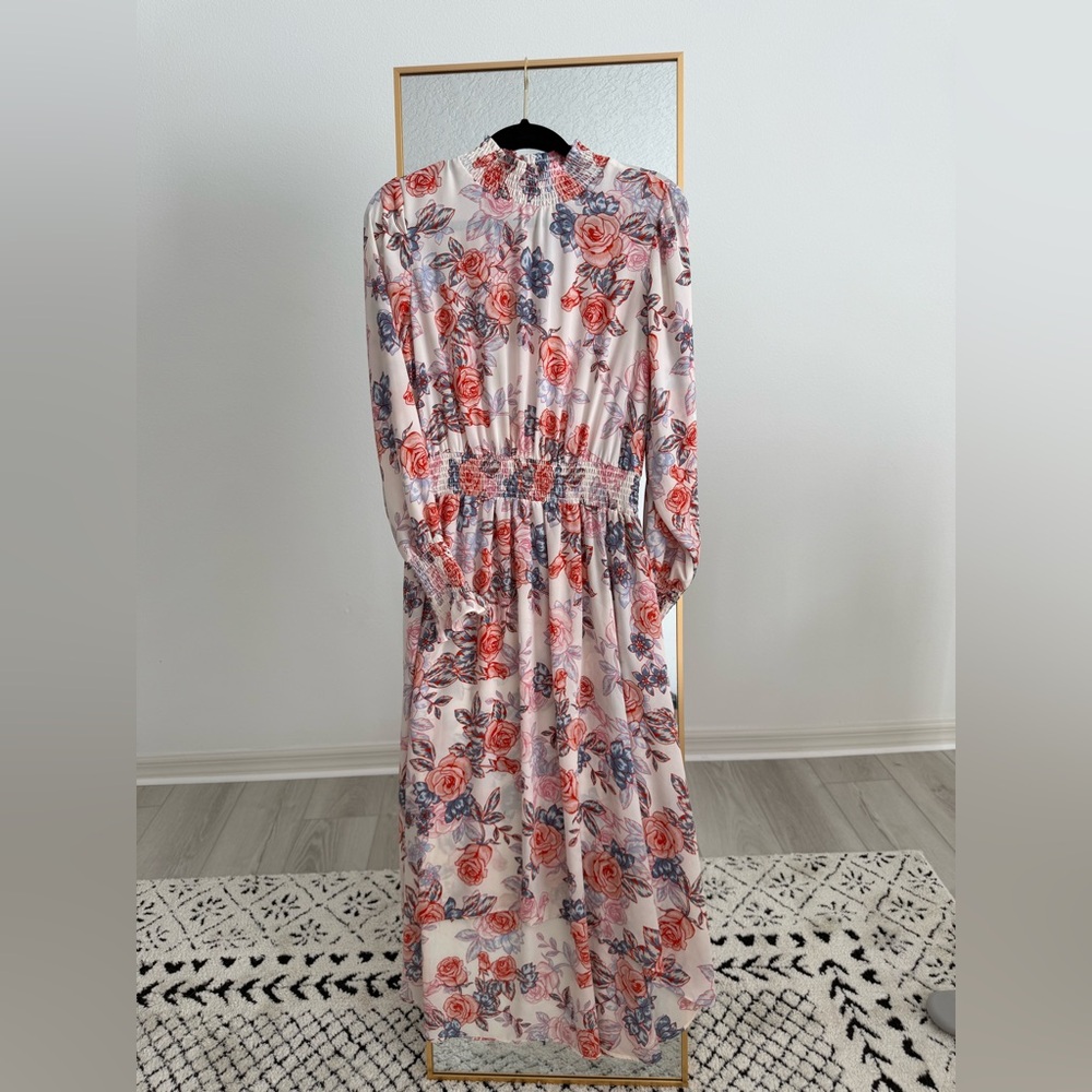 Floral Long Sleeve Dress